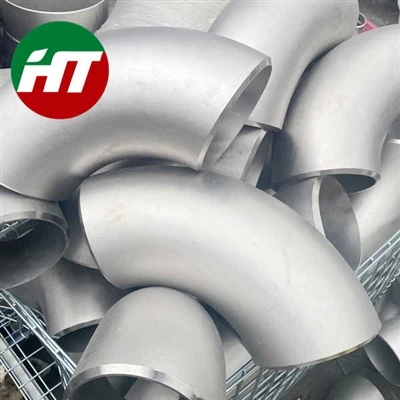 ASME B16.9 DN40 STD ASTM A815 S32750 (Super Duplex 2507) Cotovelo LR de 90 gr...